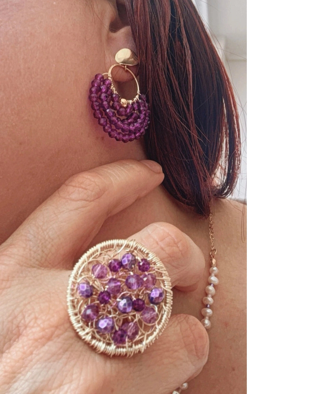 Anillo Nido – Edición Lila - Vakamariposa Chile