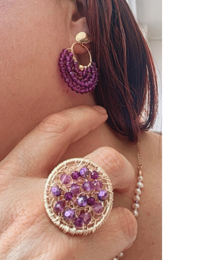 Anillo Nido – Edición Lila - Vakamariposa Chile