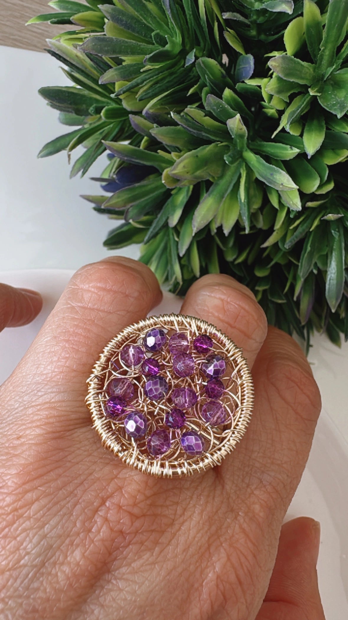 Anillo Nido – Edición Lila