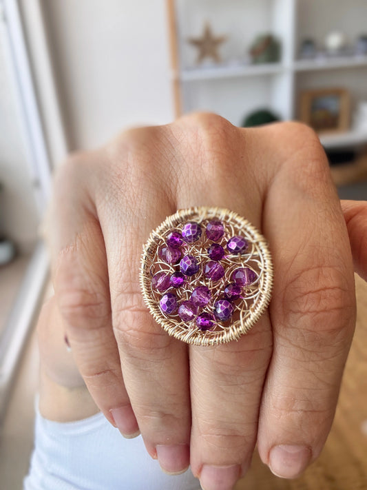 Anillo Nido – Edición Lila