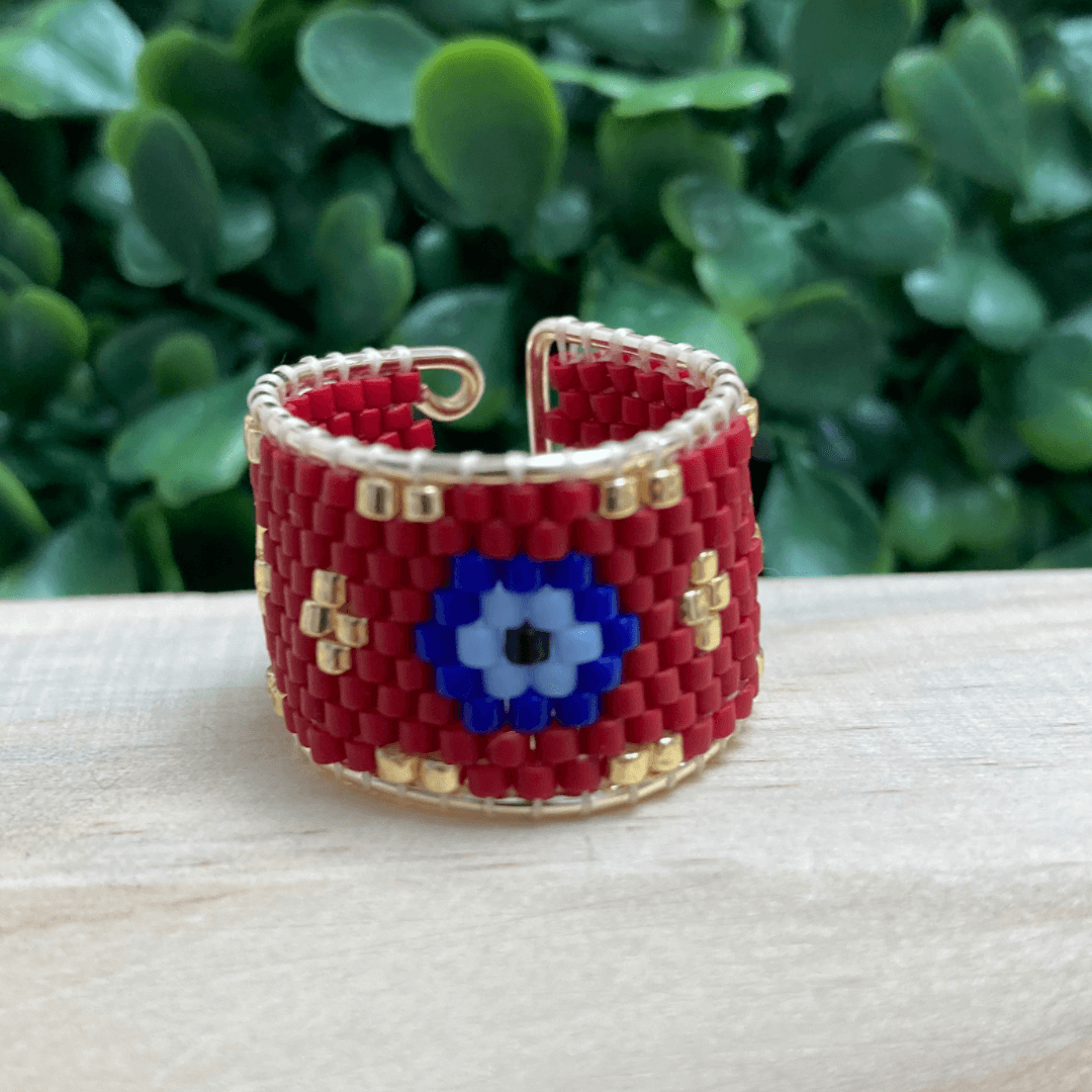 Anillo Ojo Turco Red