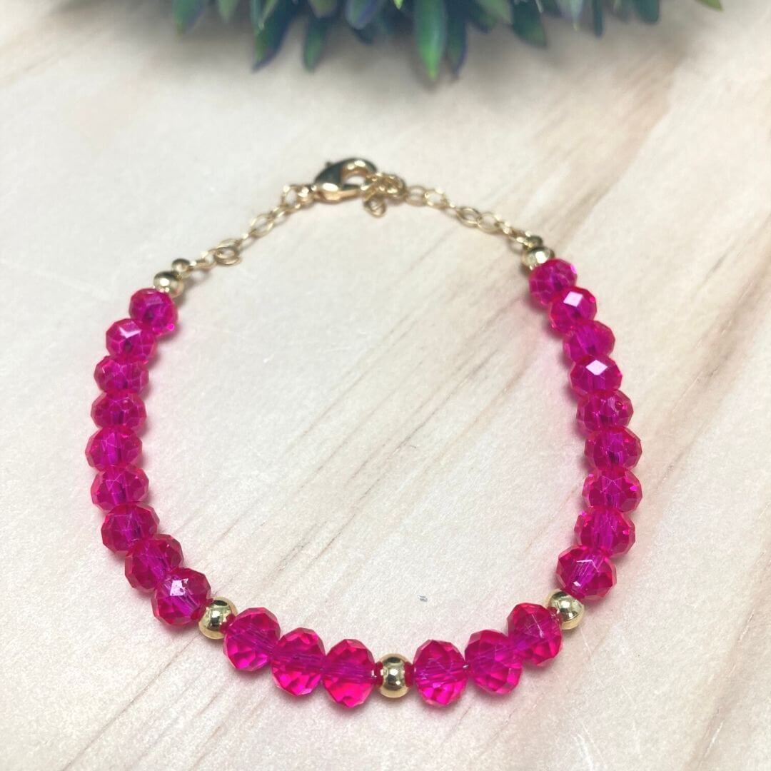 Pulsera de Cristales