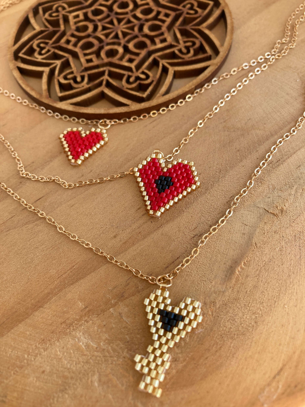 Collar  Trio Red