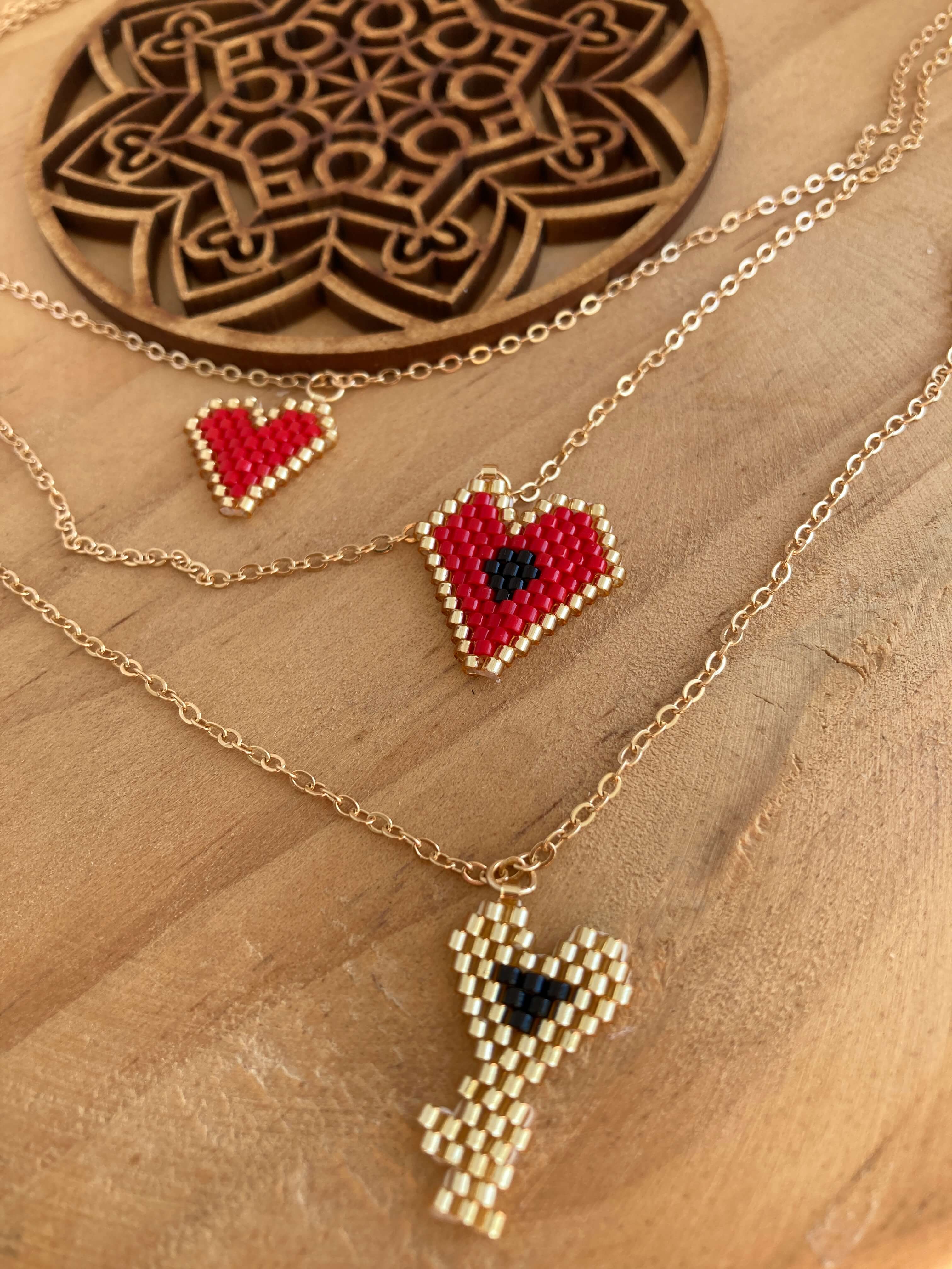 Collar  Trio Red