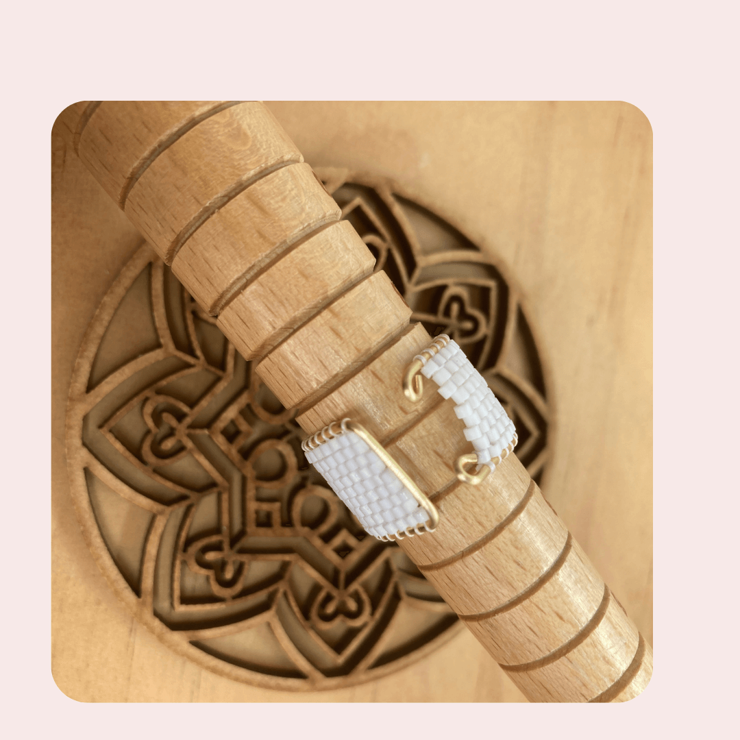 Anillo Ojo Turco White