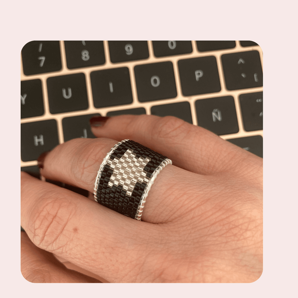 Anillo Star Black